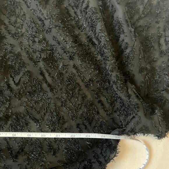 By ESQ One Size Sheer Black Kimono Coat Throw Robe Beach Bohemian - Picture 5 of 11